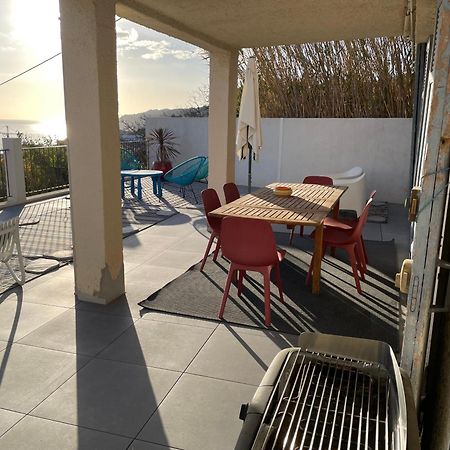 Superbe Terrasse Avec Vue Panoramique Sur La Mer Marseille Ngoại thất bức ảnh